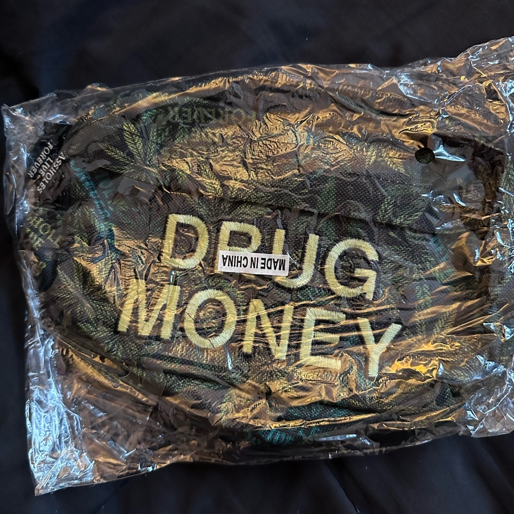 Black and Green Men's Bag